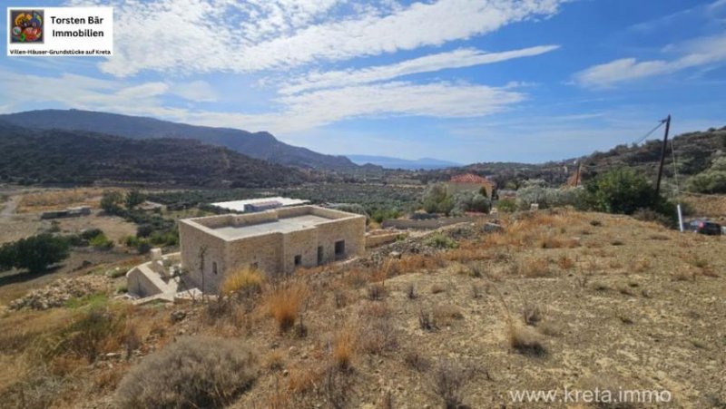 Agia Galini Kreta, Agia Galini - Villa (im Bau 150m²) Wfl. Grdst. 5.736m² Meerblick Haus kaufen
